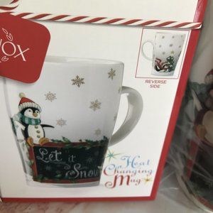 Lenox Heat Changing Mug  Penguin Set of 2